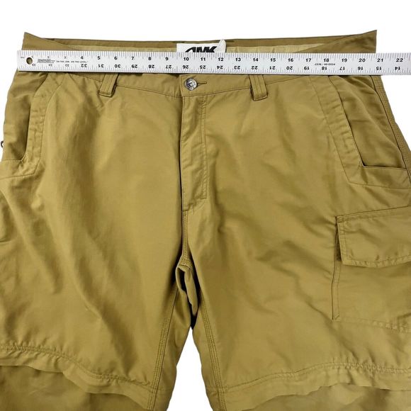 Mountain Khakis Tan Cargo Zip Off Convertible Pants - Picture 14 of 16